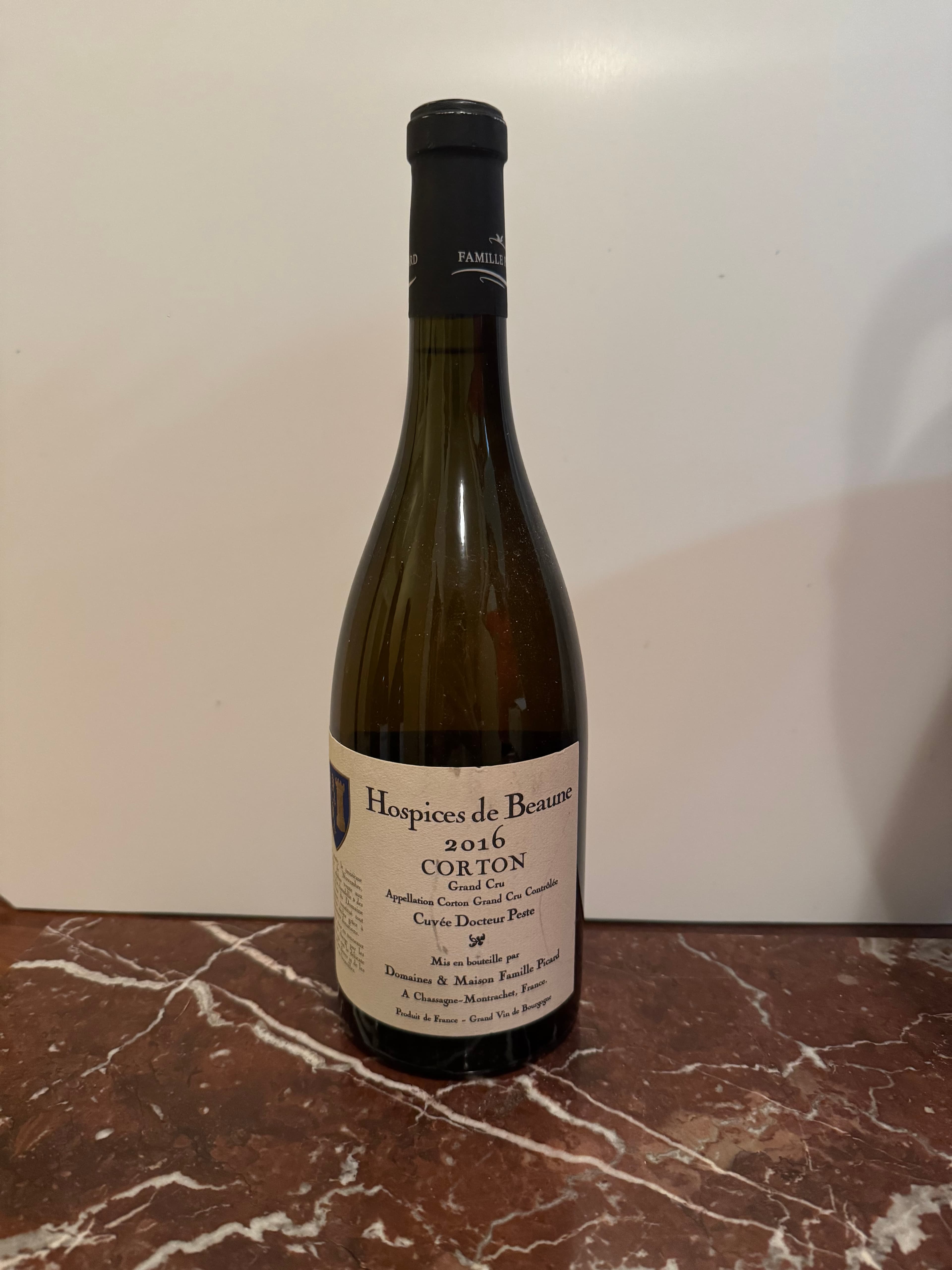 Corton Hospices de Beaune 2016 Cuvée Docteur Fest