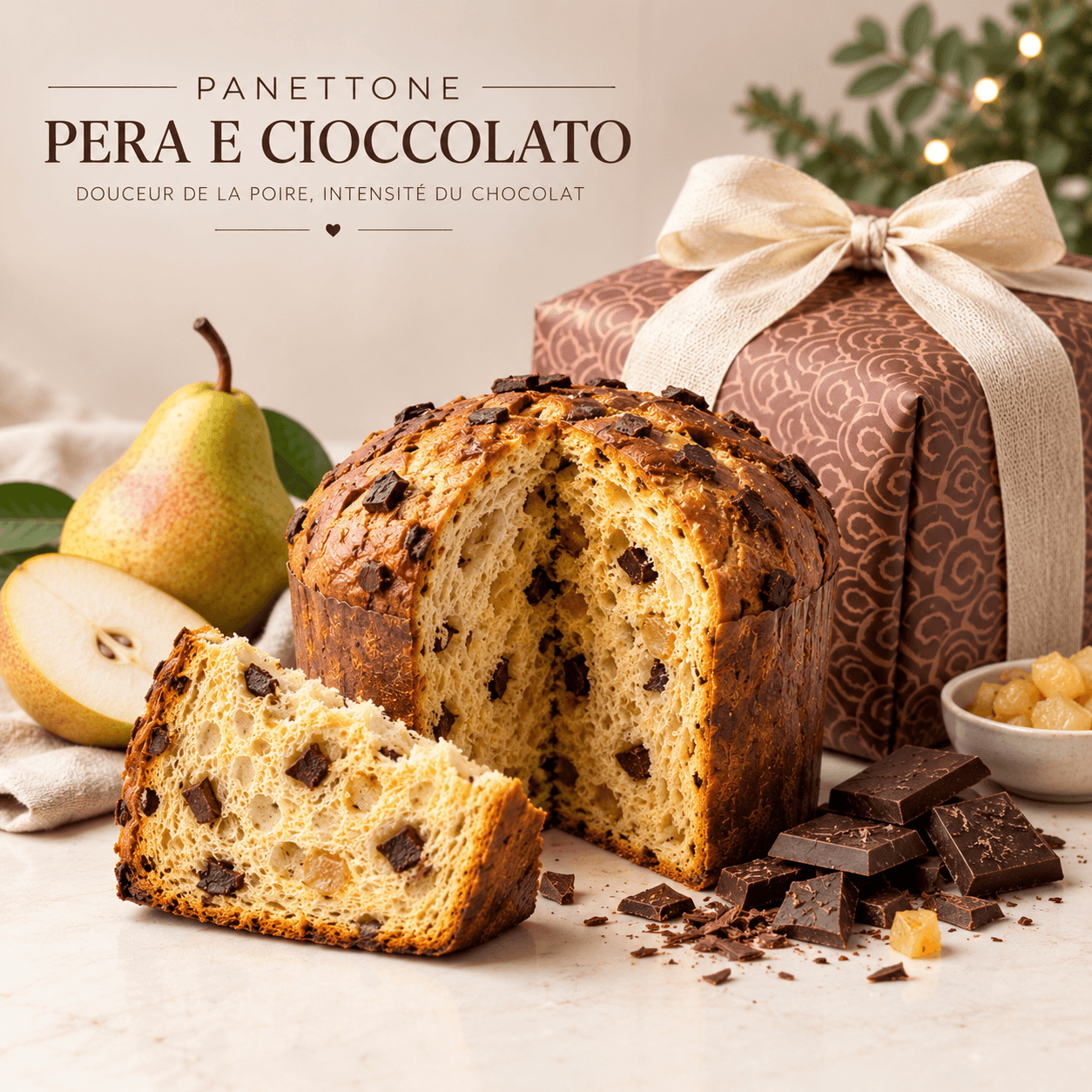 Pera e cioccolato